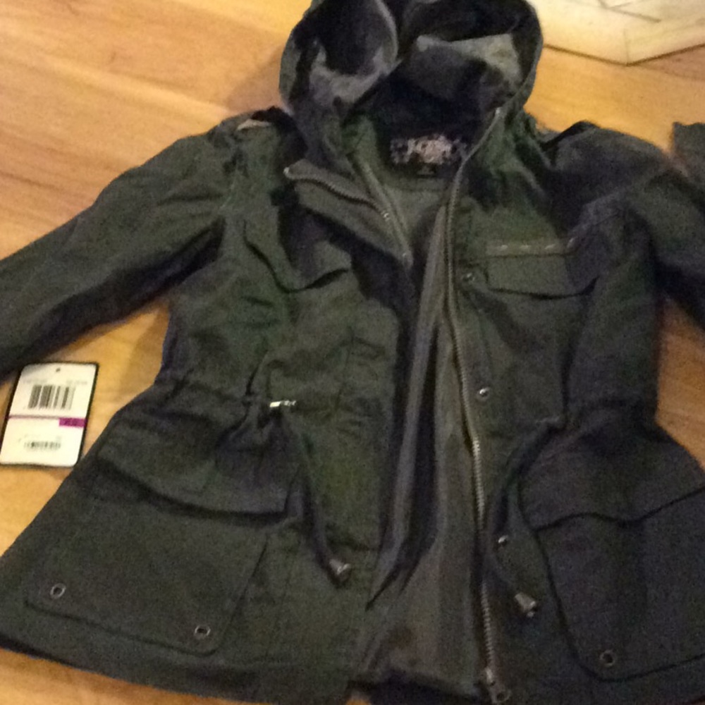 Super Cute Dark Olive Versatile Jacket - image 3